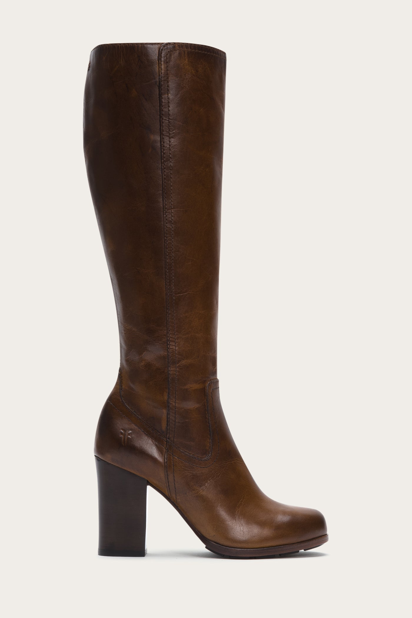 frye knee high lace up boots