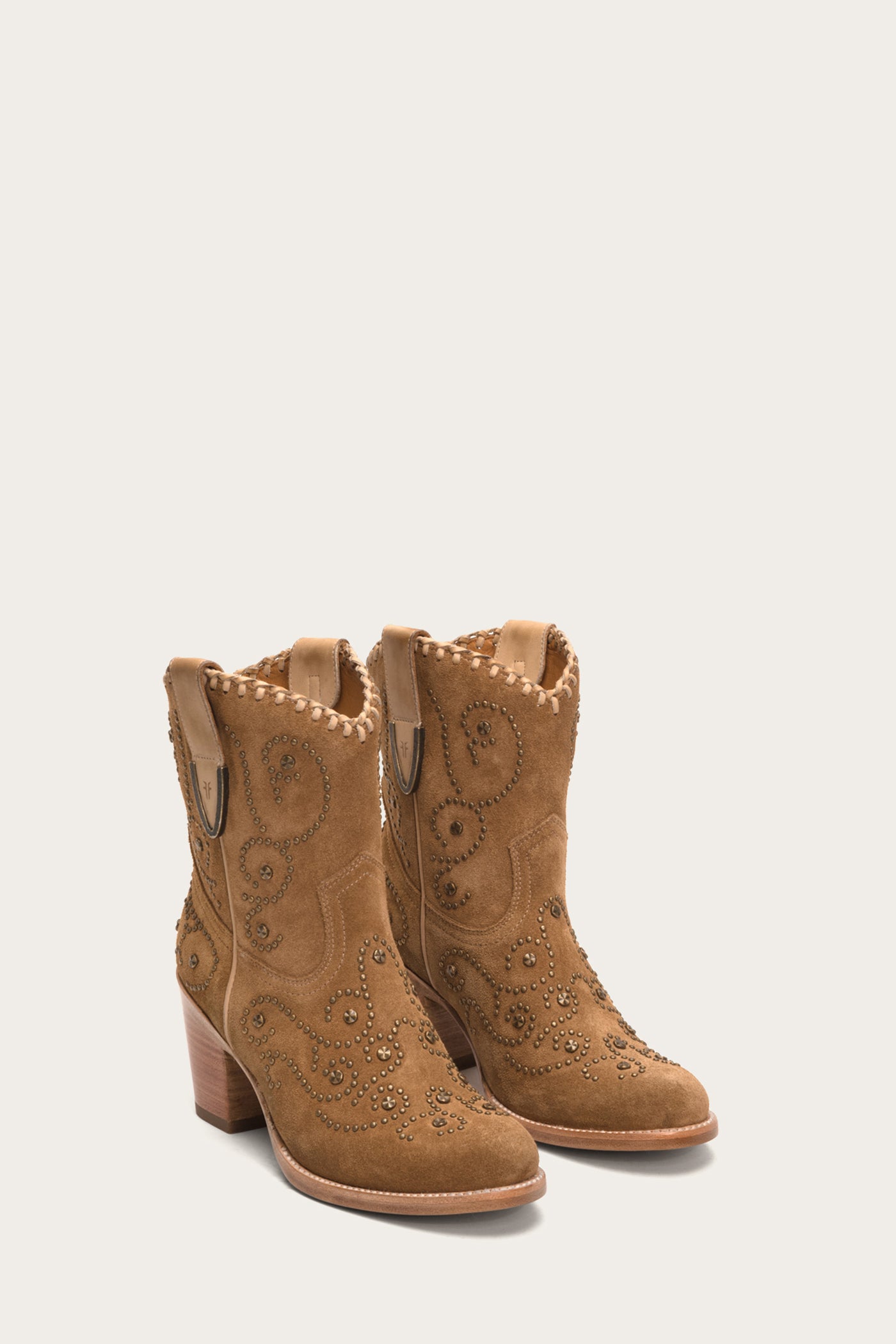 frye victoria stud short boot