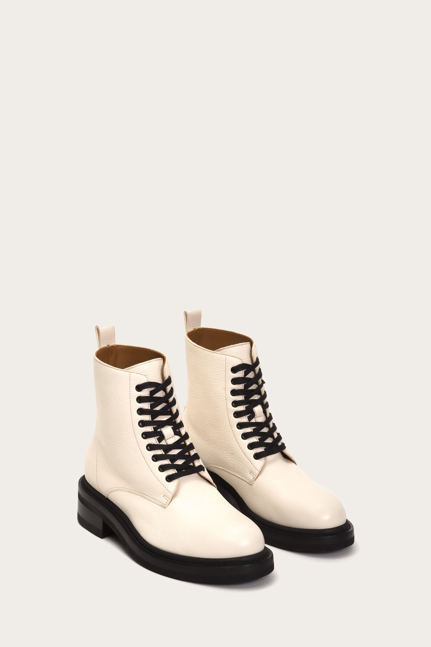 frye white combat boots