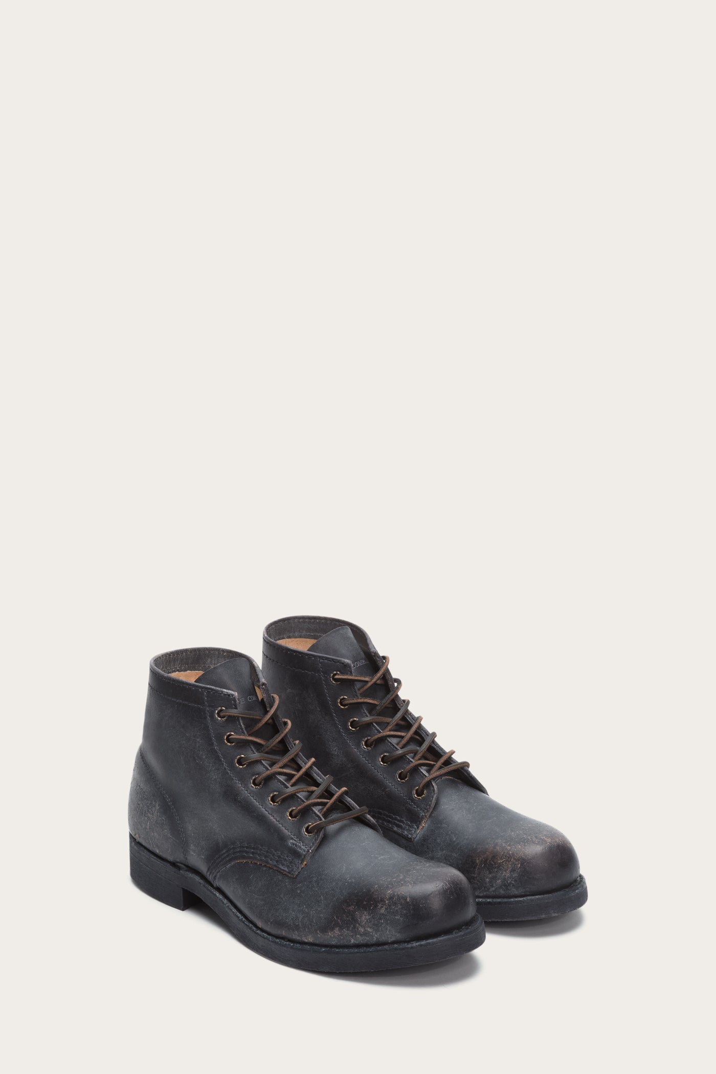 frye prison boot black