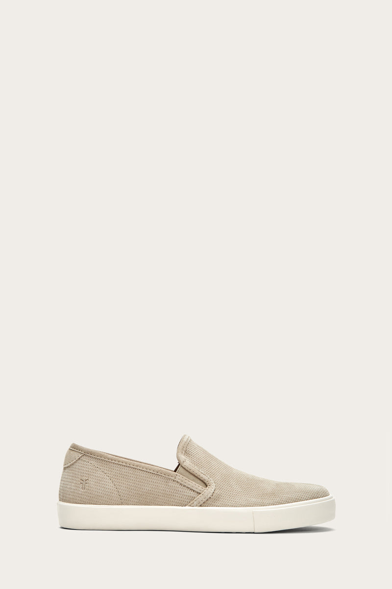 frye brett perf slip on