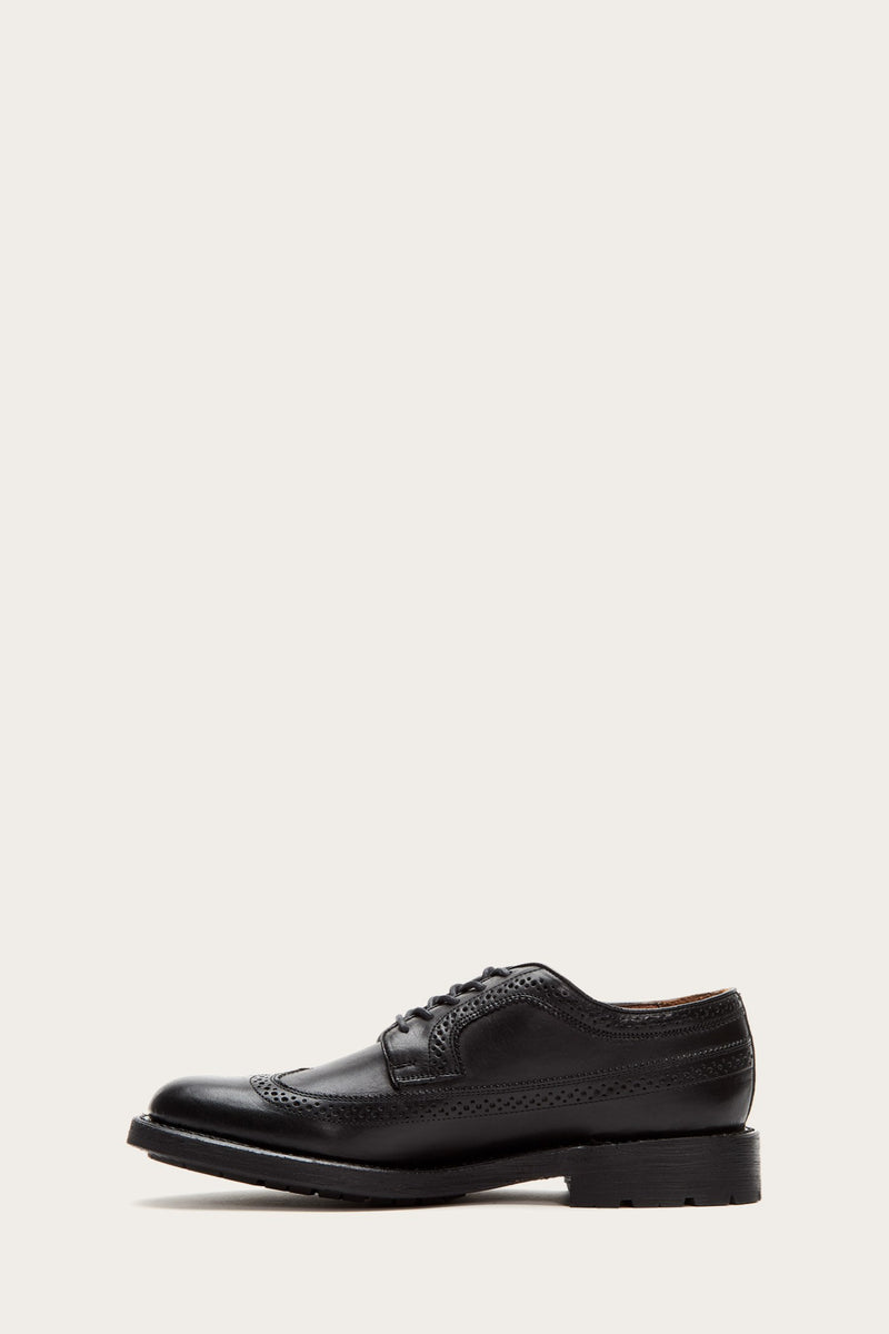 frye wingtip shoes