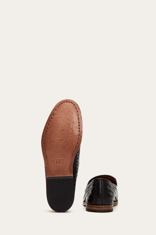 frye suede loafers