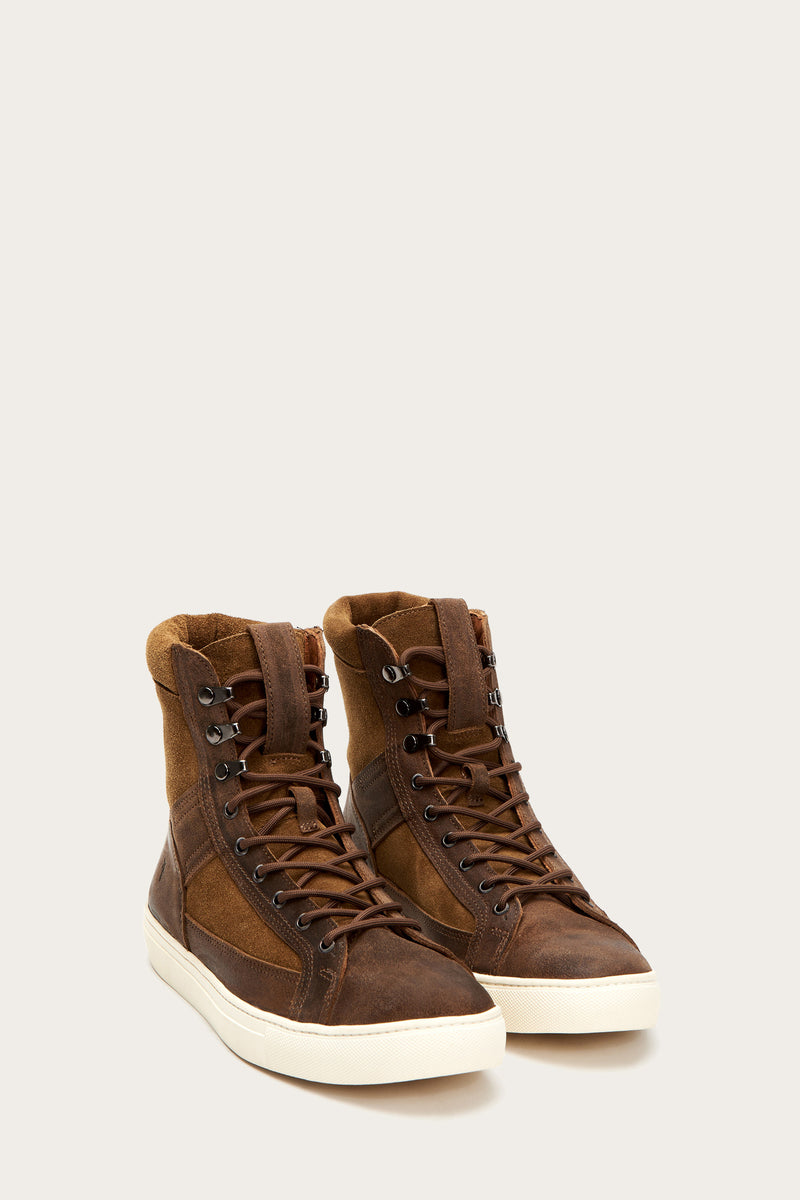 frye walker infantry high top sneaker