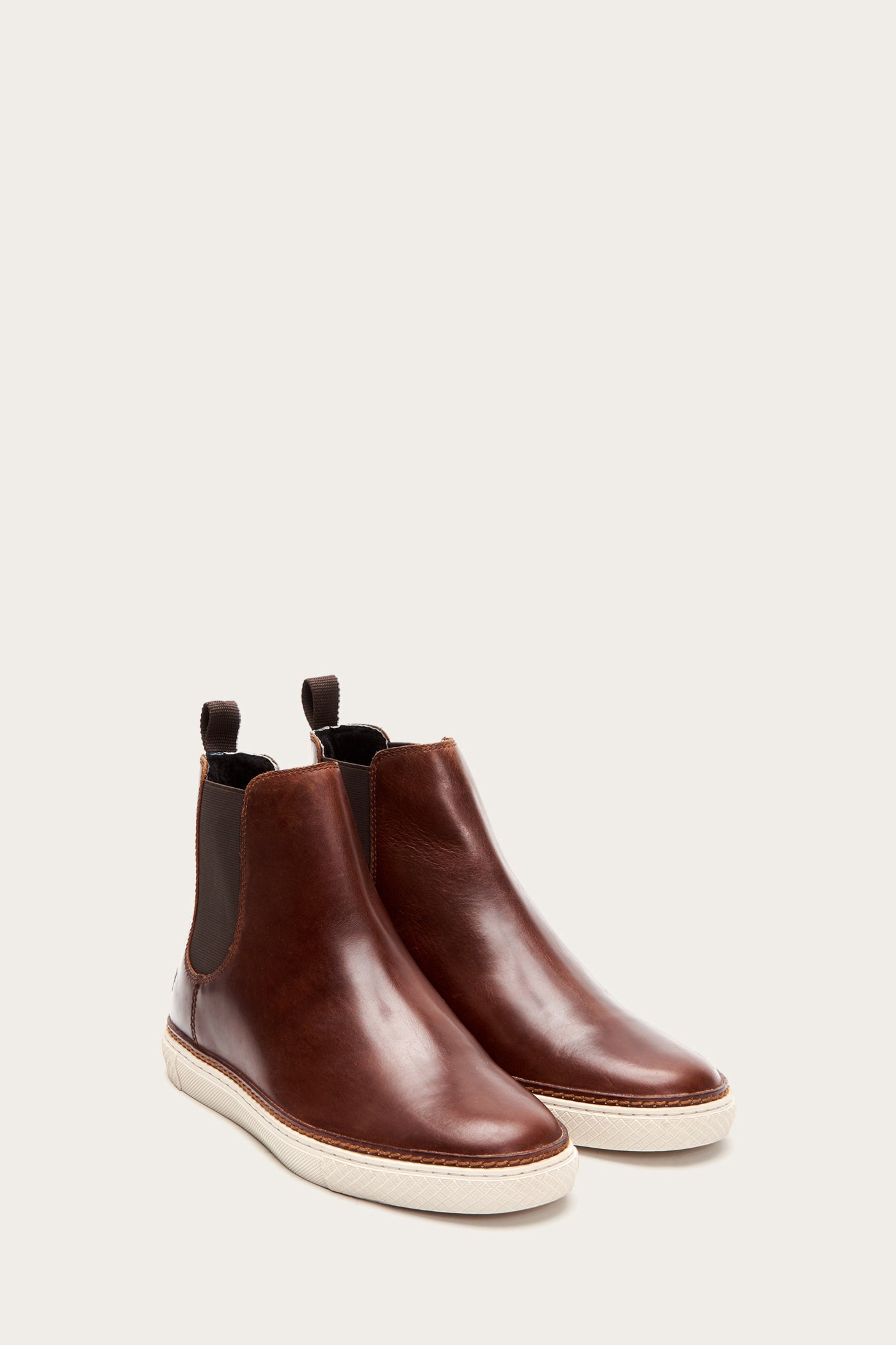 shearling chelsea boot