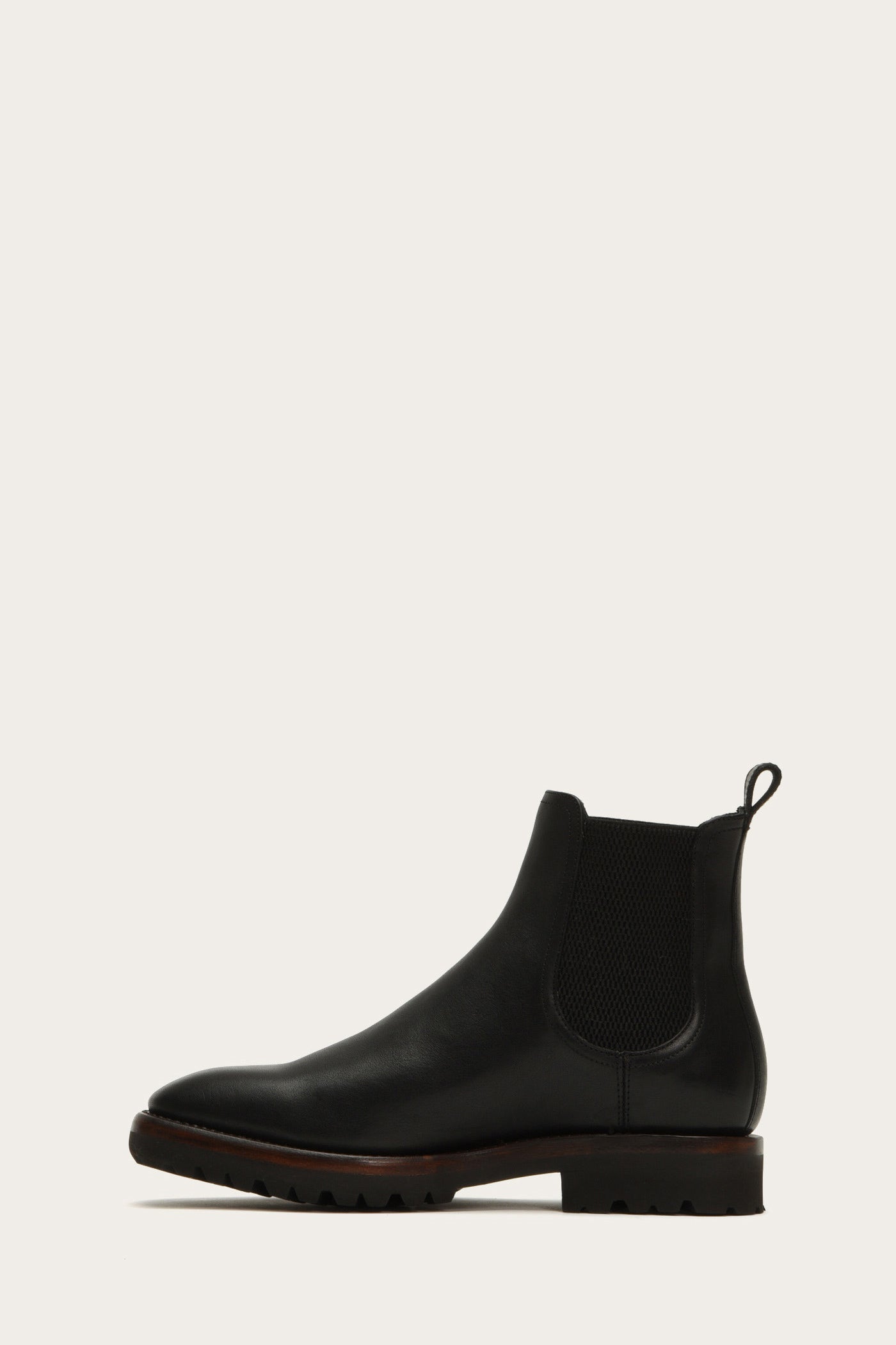 frye weston lug leather chelsea boot