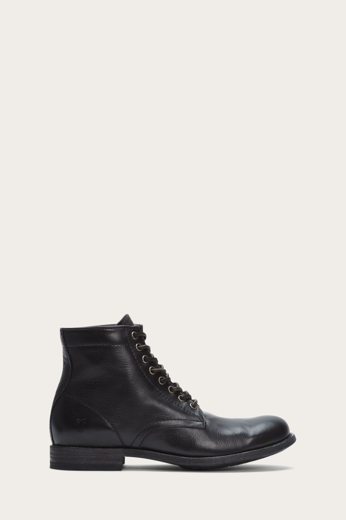 lace up boots mens black