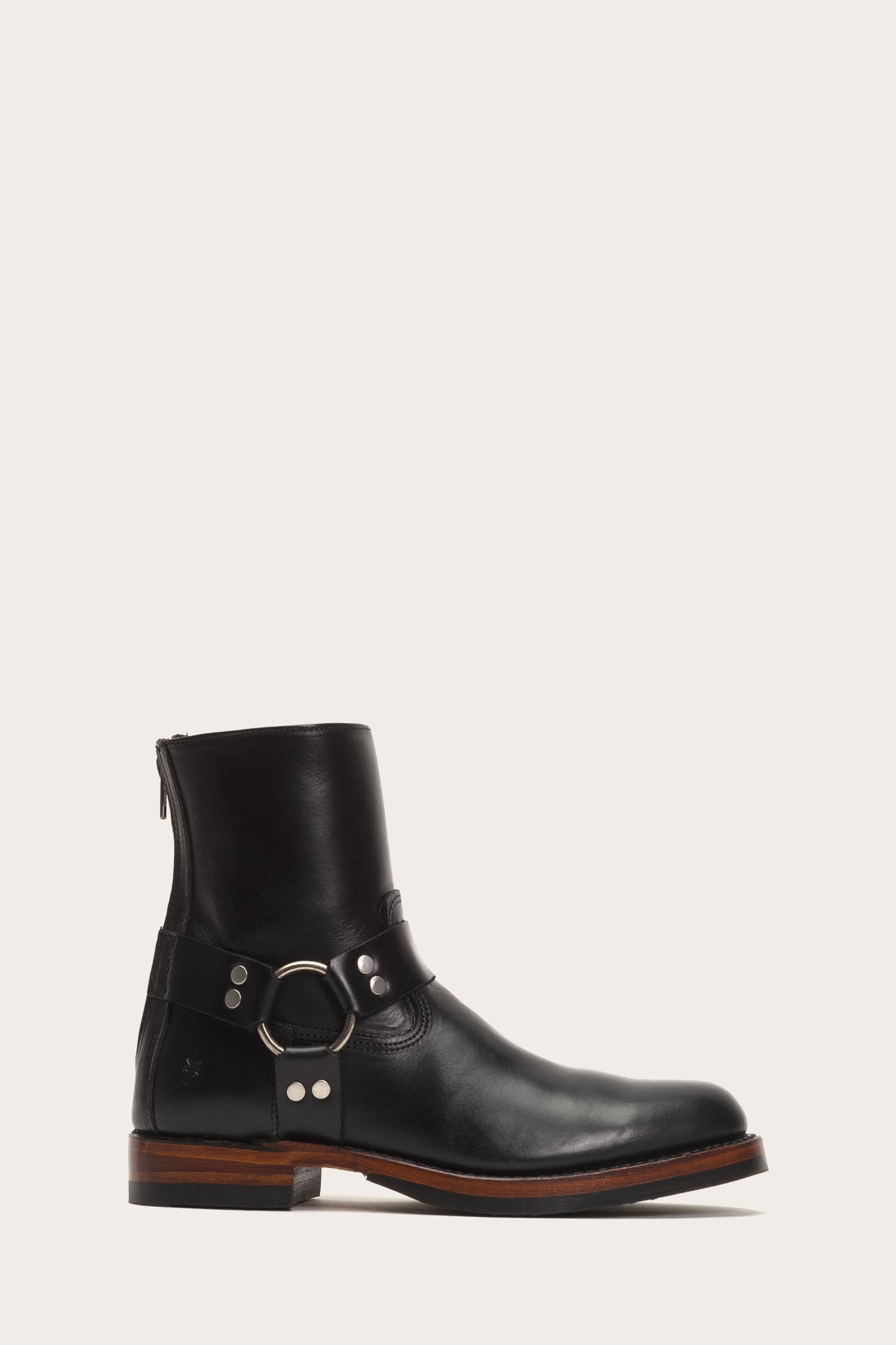 frye addison tall zip black