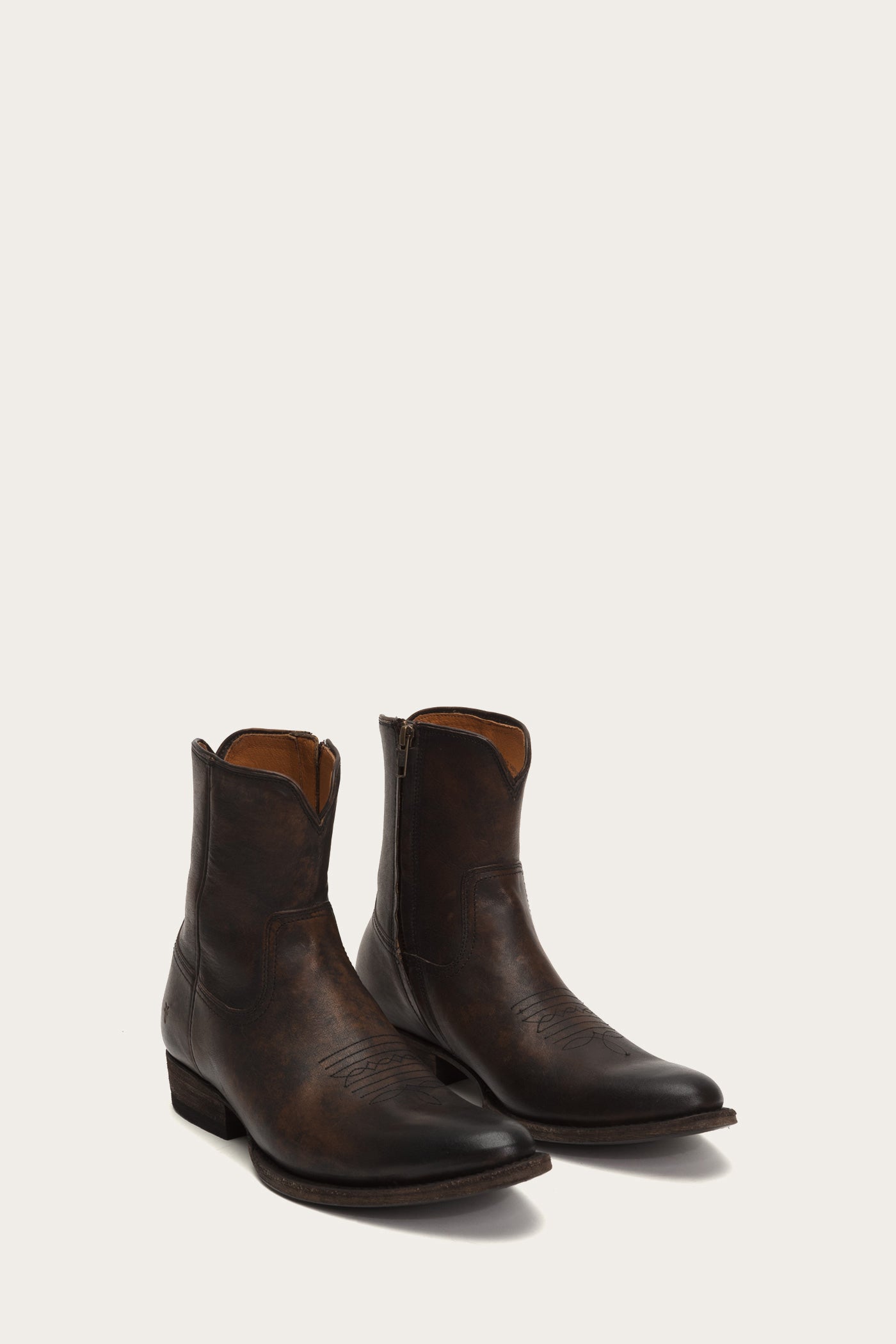 frye zip boots mens