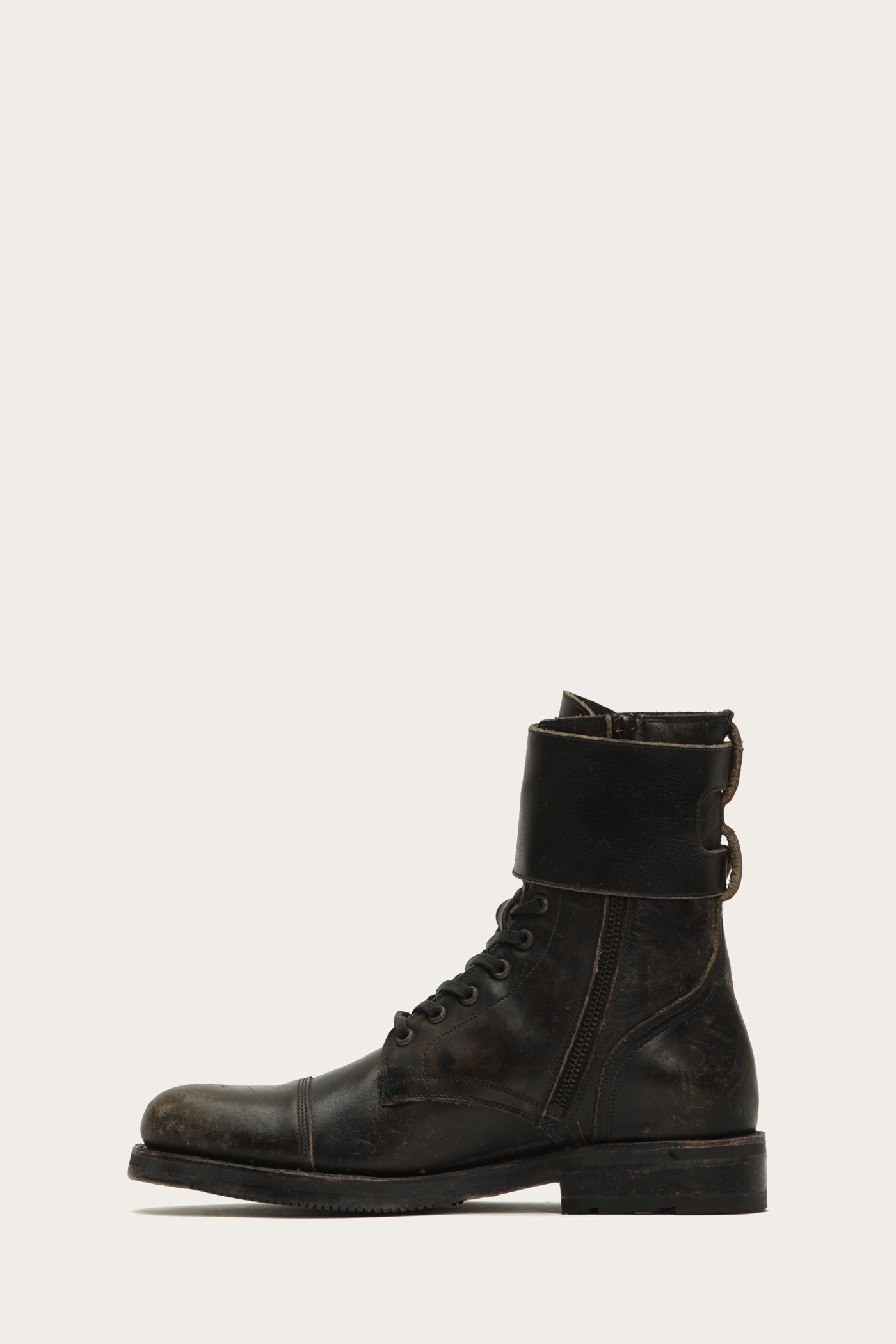 frye officer cuff boot