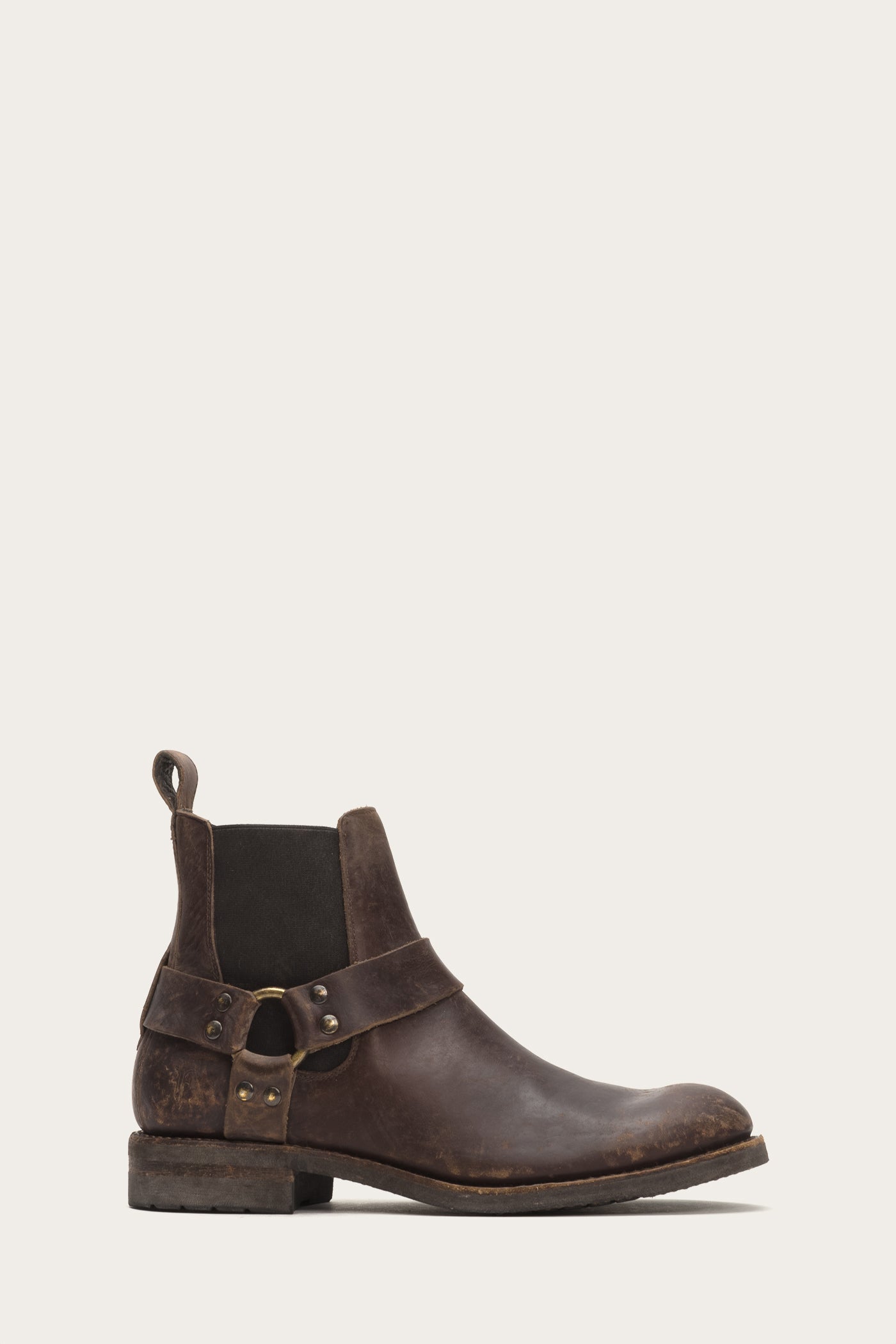 mens chelsea boots with harness