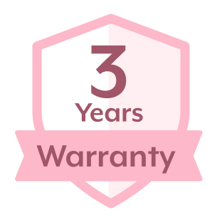 3-Year Warranty