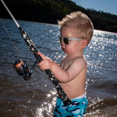 fishing with kids - polarised kids sunglasses babiators