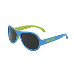 Kids sunglasses with a blue frame