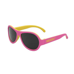 Girls pink framed sunglasses