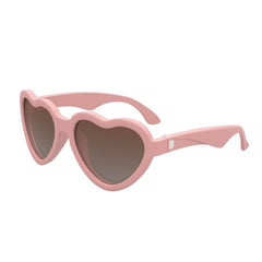 Girls sunglasses in a pink heart frame