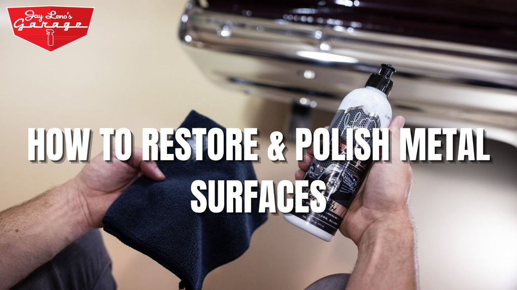 How To Polish & Restore Metal  Jay Leno's Garage Australia