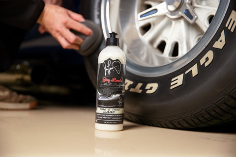 Tire & Trim Care on Classic car tyres
