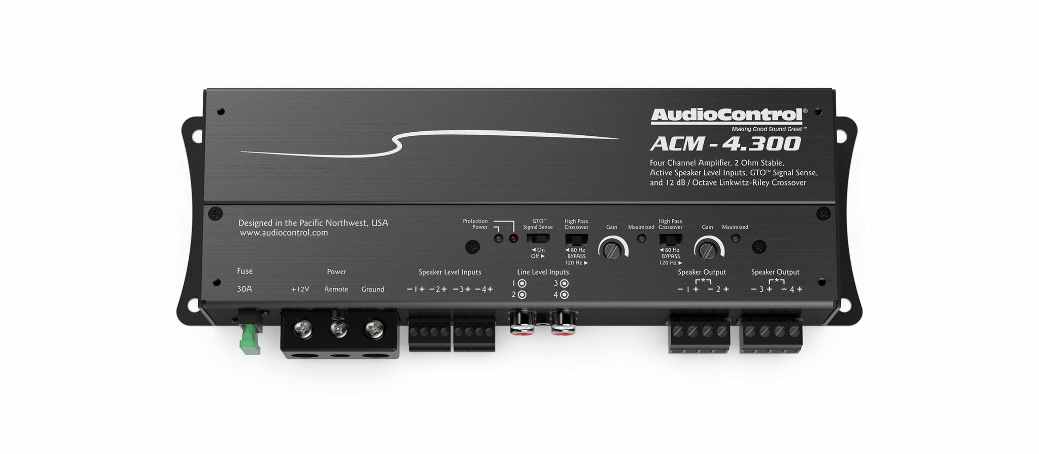 Audio Control ACM-4.300 4-Channel Amplifier
