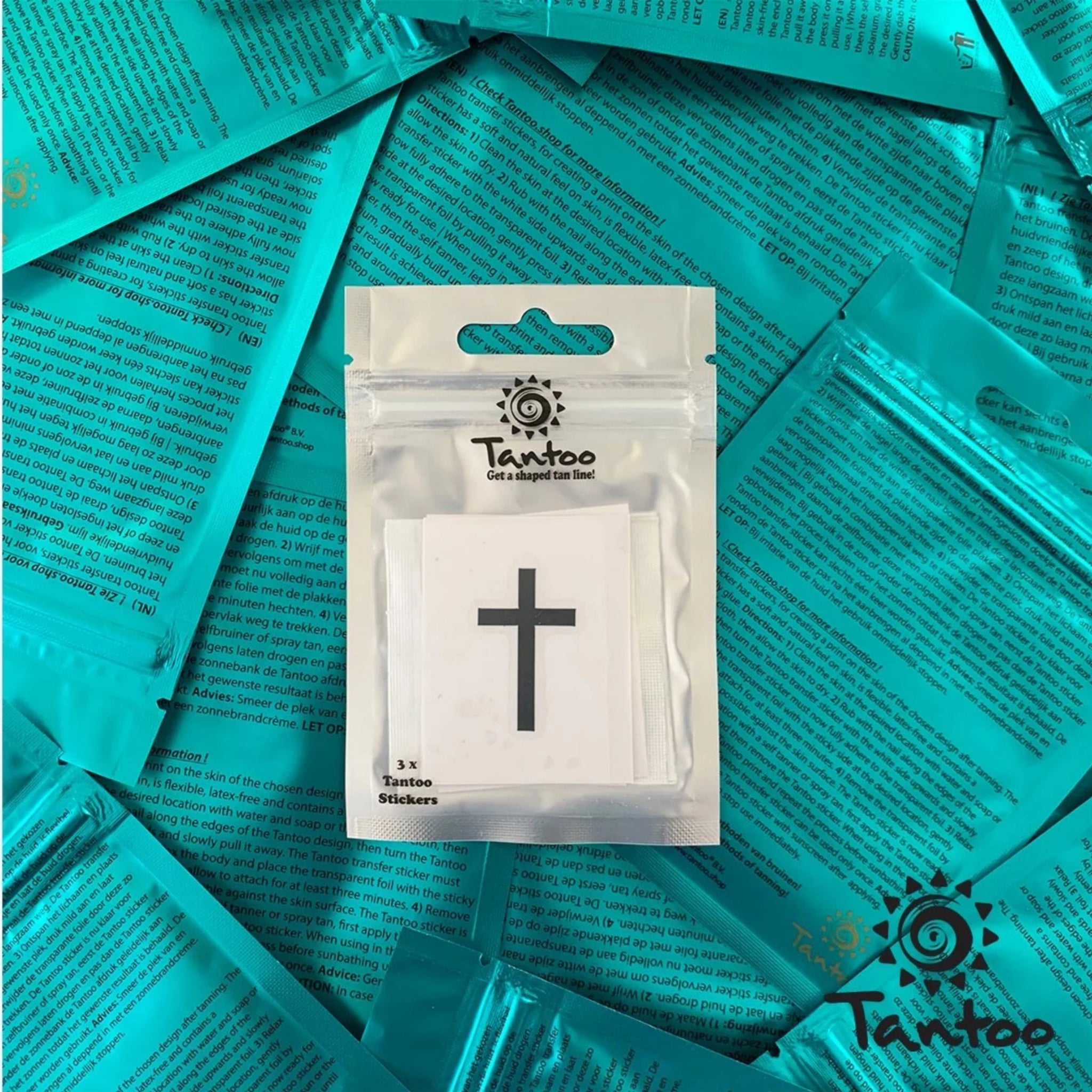 Succes type Ewell Cross | Tanning Stickers – TANtoo®