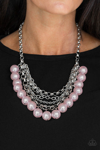 Prized Pearls Pink Necklace - Jewelry by Bretta