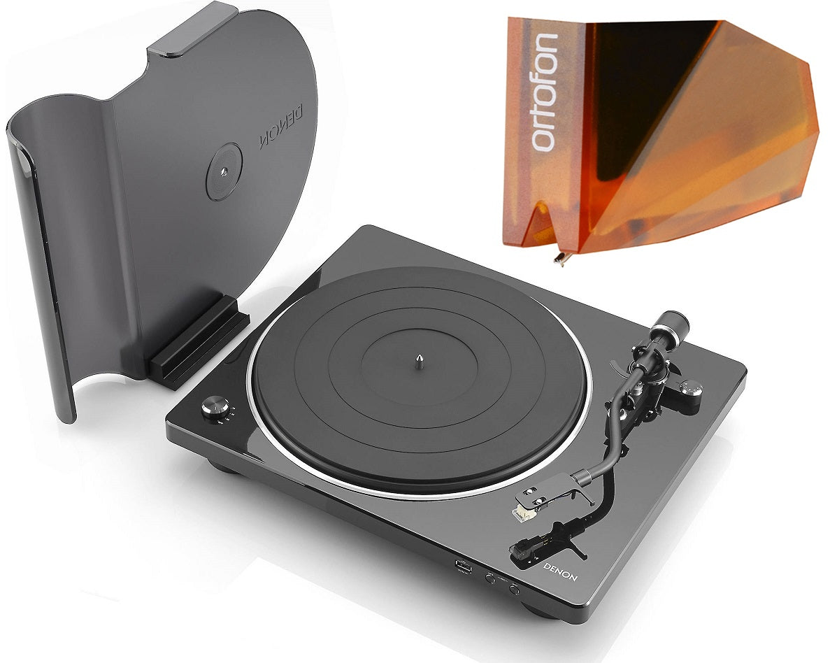 Denon Dp 450usb Turntable With Ortofon 2m Bronze Phono Cartridge Bundl Safe And Sound Hq