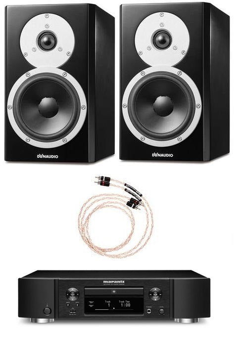 Dynaudio Excite X14a Powered Bookshelf Pair And Marantz Nd8006