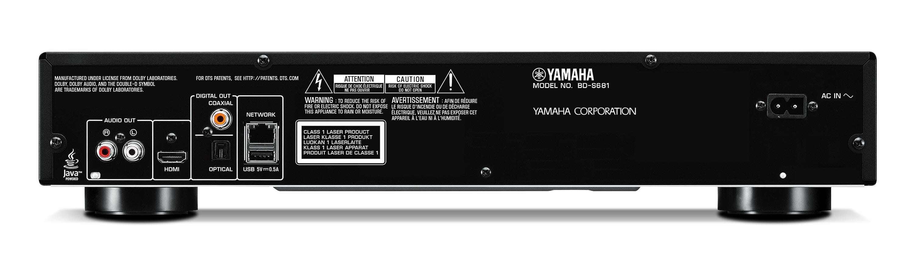 Yamaha BD-S681 Blu-Ray Disc Player — Safe and Sound HQ