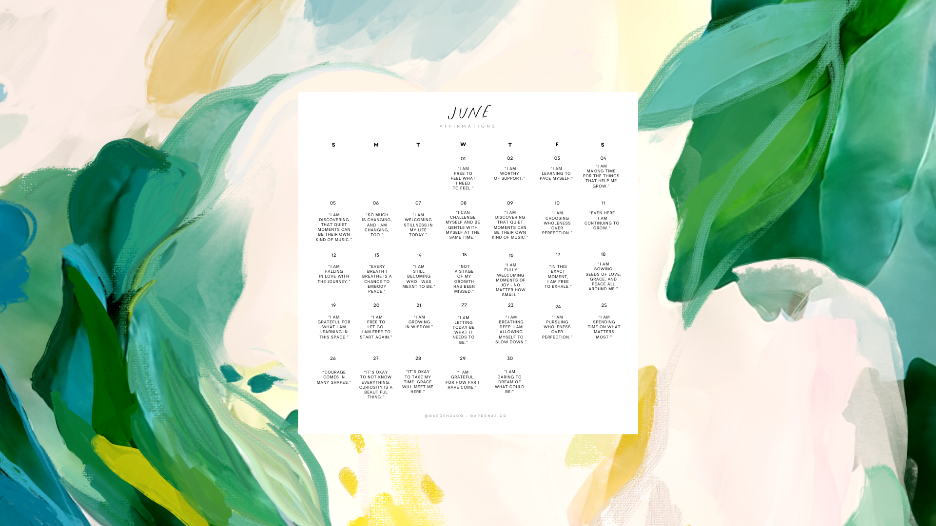 40 FREE Download July Wallpaper Calendars For Desktop