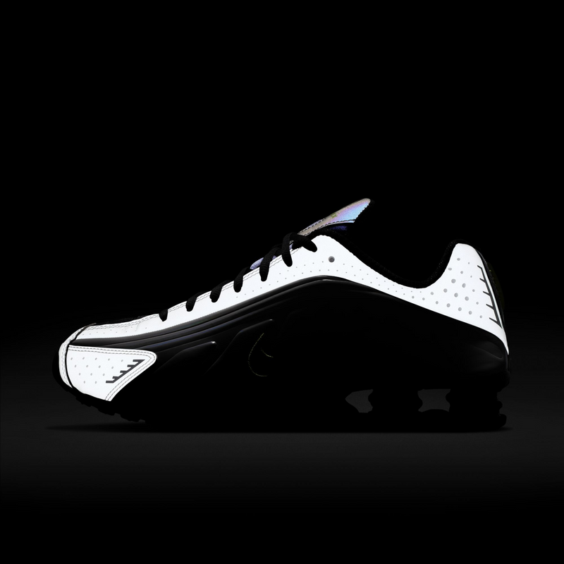 nike shox r4 white flash