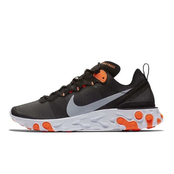 Nike React Element 55 Black Orange 