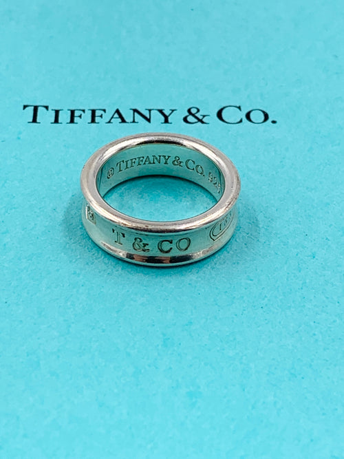 Tiffany & Co Estate Sterling Silver Ring Size 4.25, 5.2 Grams TIF182 –  Certified Fine Jewelry