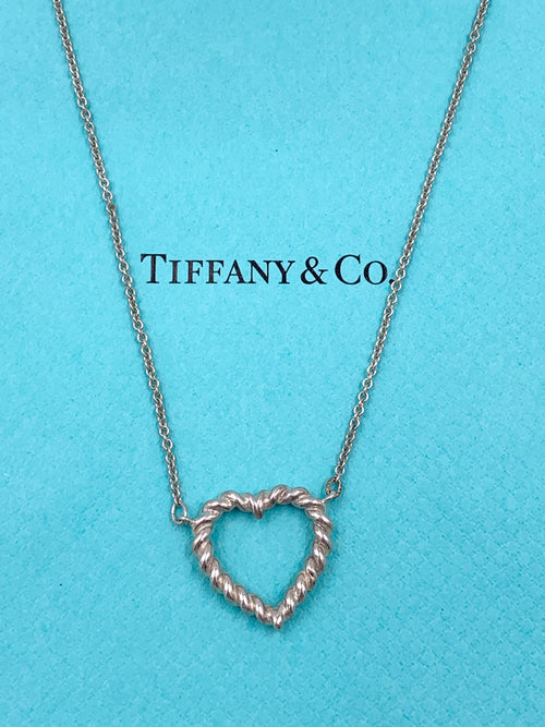 Tiffany & Co. Diamond Heart Pendant, Large Model – CIRCA