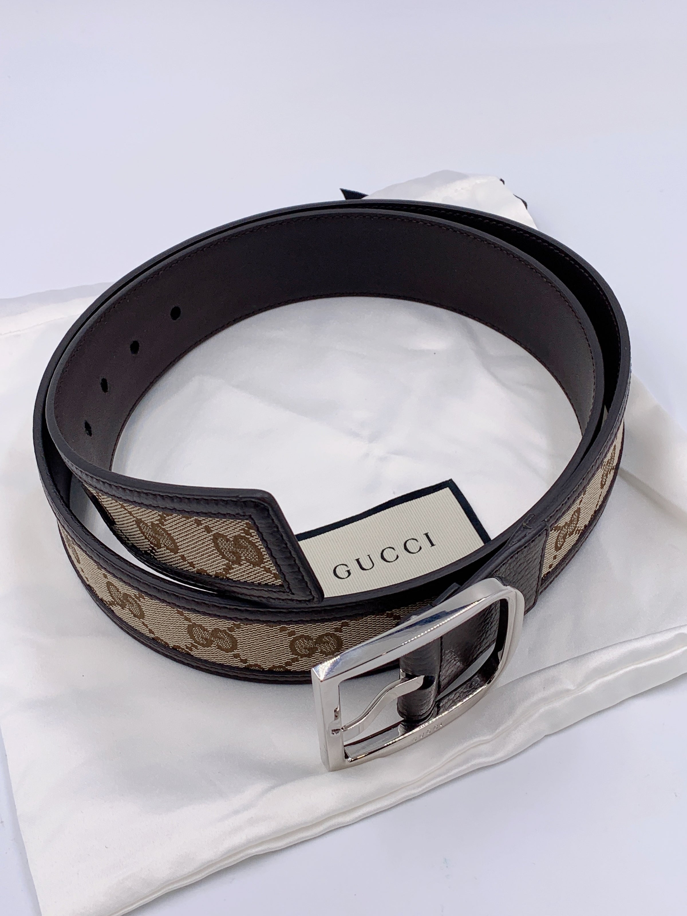 Sold-GUCCI GG Belt Unisex – Preloved Lux