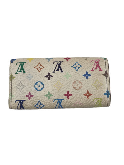 Louis Vuitton Mongram Mini Lin Canvas 4 Key Case Holder