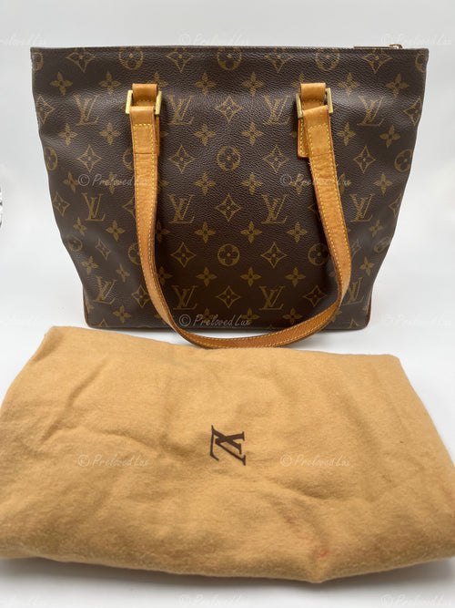 LV Monogram Large Piano Tote Bag Gold Hardware