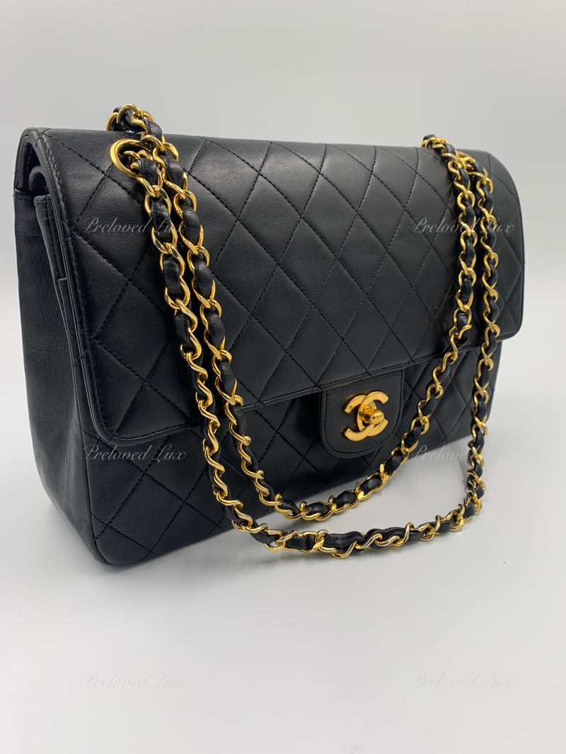 Chanel  Classic Flap Bag Medium  Black Caviar  SHW  PreLoved  Bagista