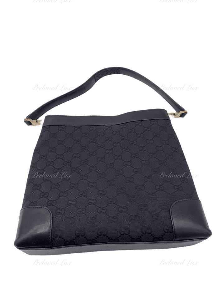 gucci black monogram bag