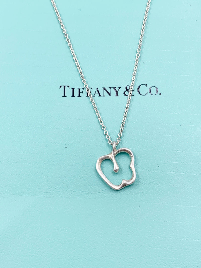 tiffany and co apple necklace