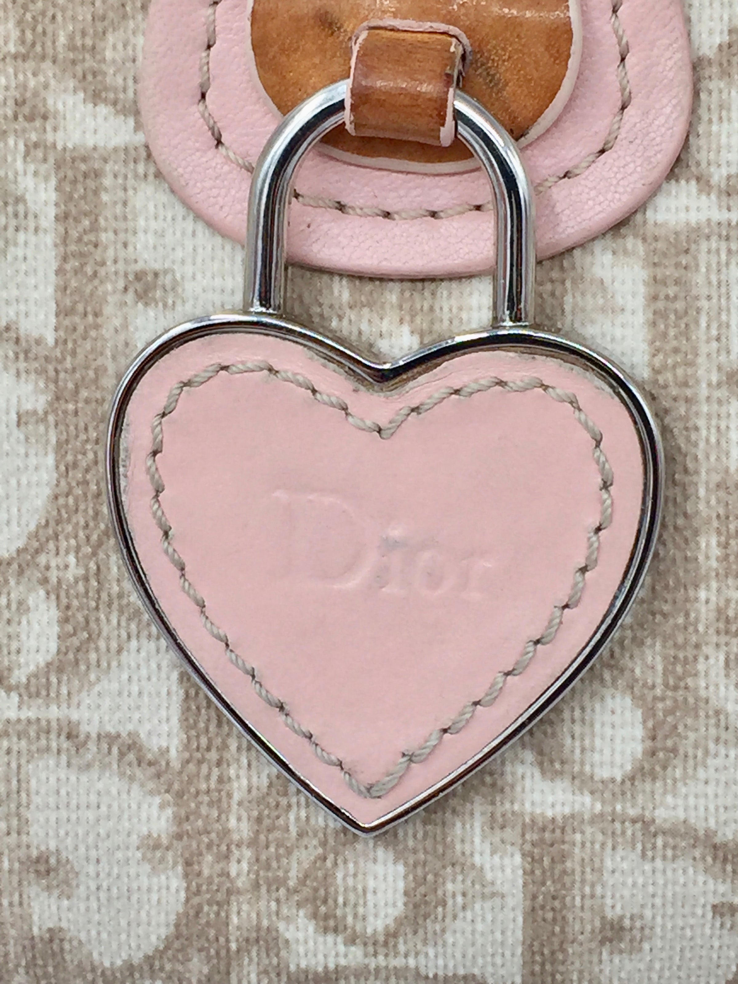 Christian Dior Dior Romantique Heart Link Trotter Bag