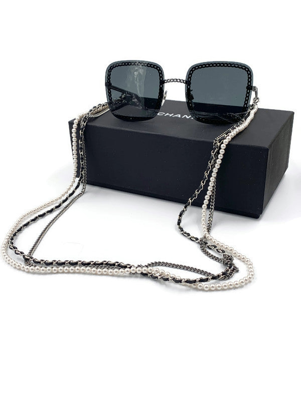 chanel 94A clover chain belt - Google Search