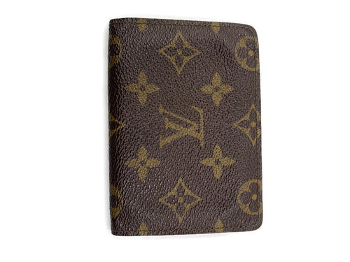 LOUIS VUITTON Monogram Canvas Bifold Card Case ID Pass Case Card