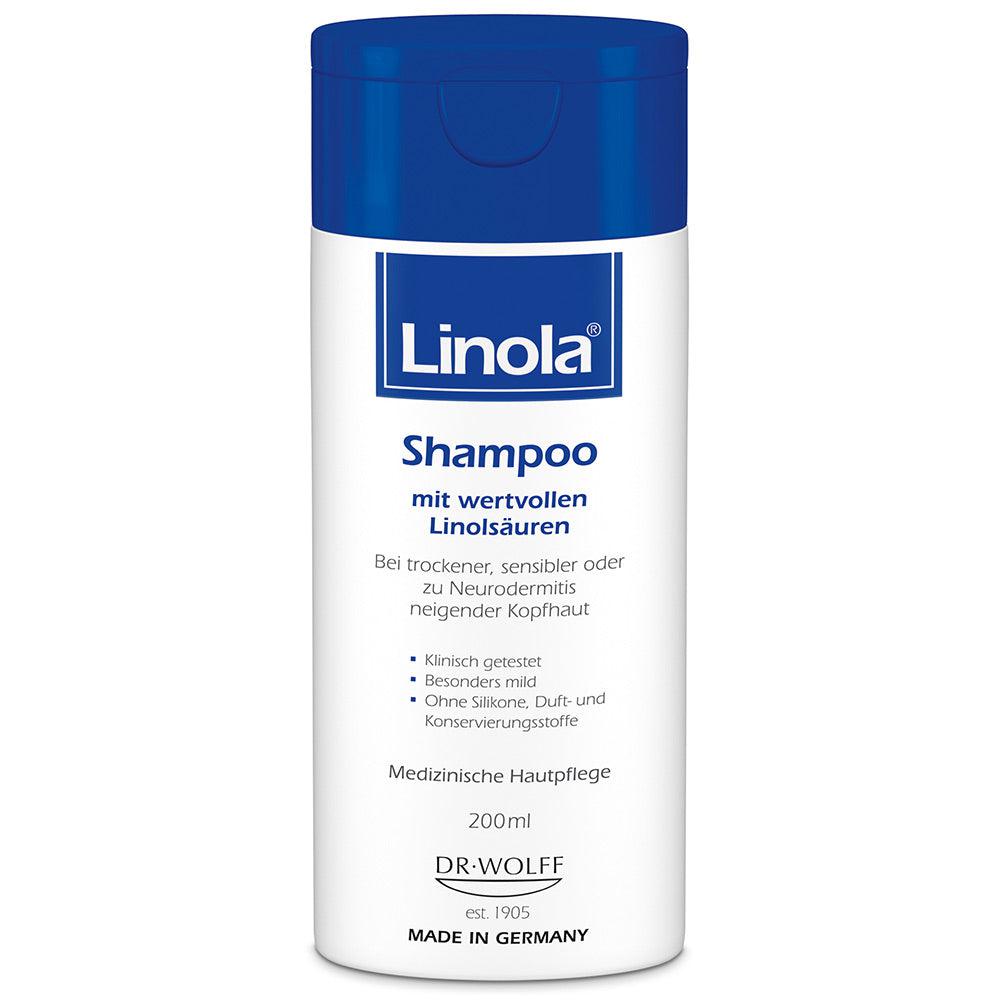 Linola Shampoo with Essential Linoleic Acids - Shampoo for Dry Skin ...
