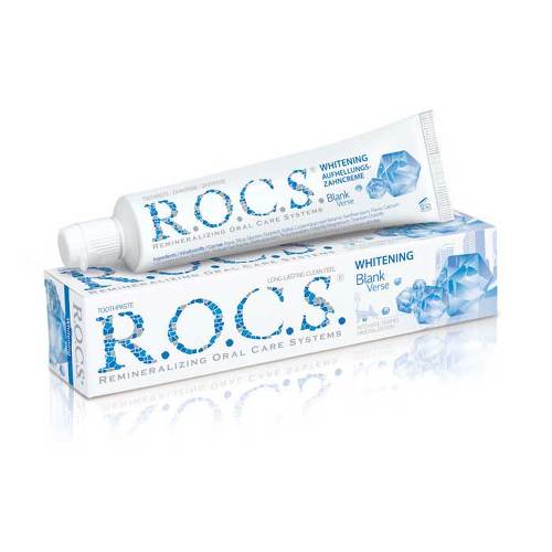 rocs whitening toothpaste