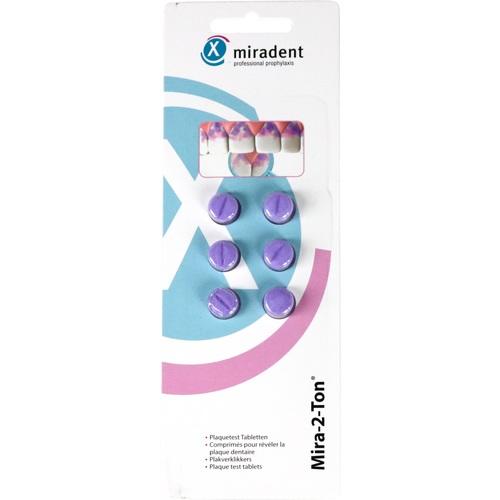 Miradent Test Tablets Mira-2-Tone 6 Pcs -