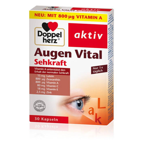 Doppelherz Eye Vital Capsules - Supplement for eye health - VicNic.com
