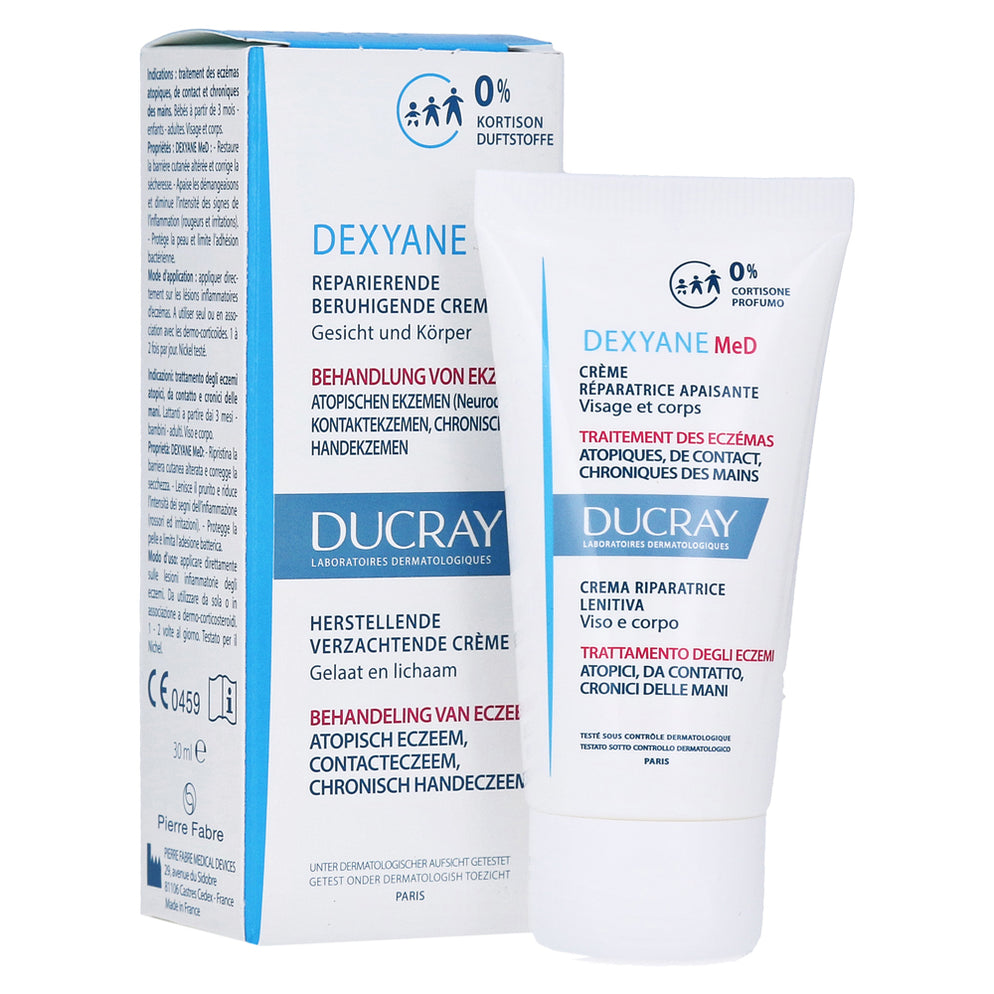 Ducray Dexyane Med Cream For Eczema Dermatological Skin Care — Vicnic 