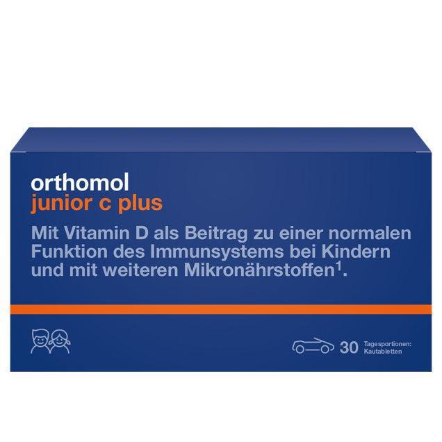 Orthomol Junior Vitamin C Plus Chewable Tab Mandarin Orange — VicNic