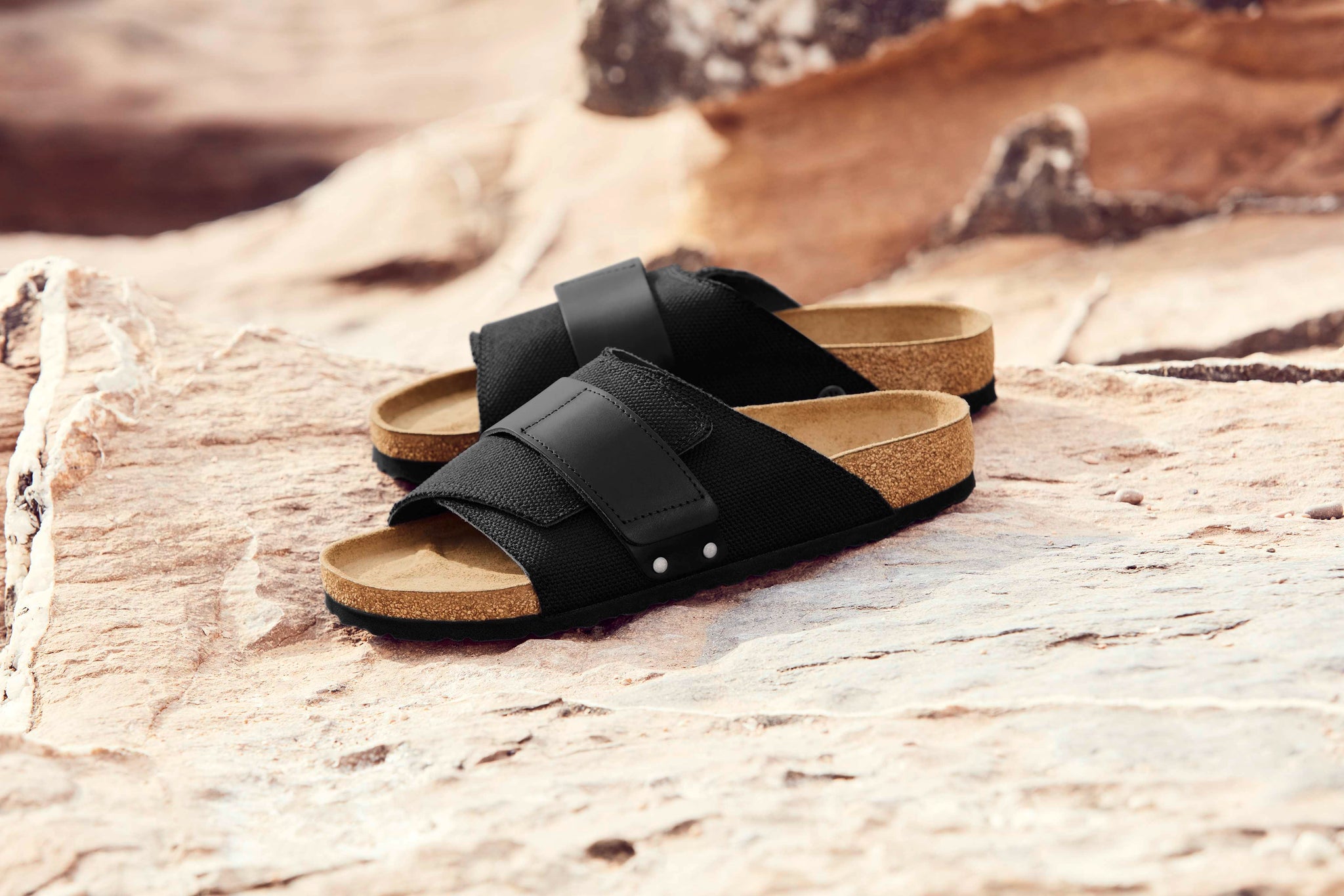 Jil Sander X Birkenstock Napa Calfskin Ankle-wrap Clogs In Black | ModeSens