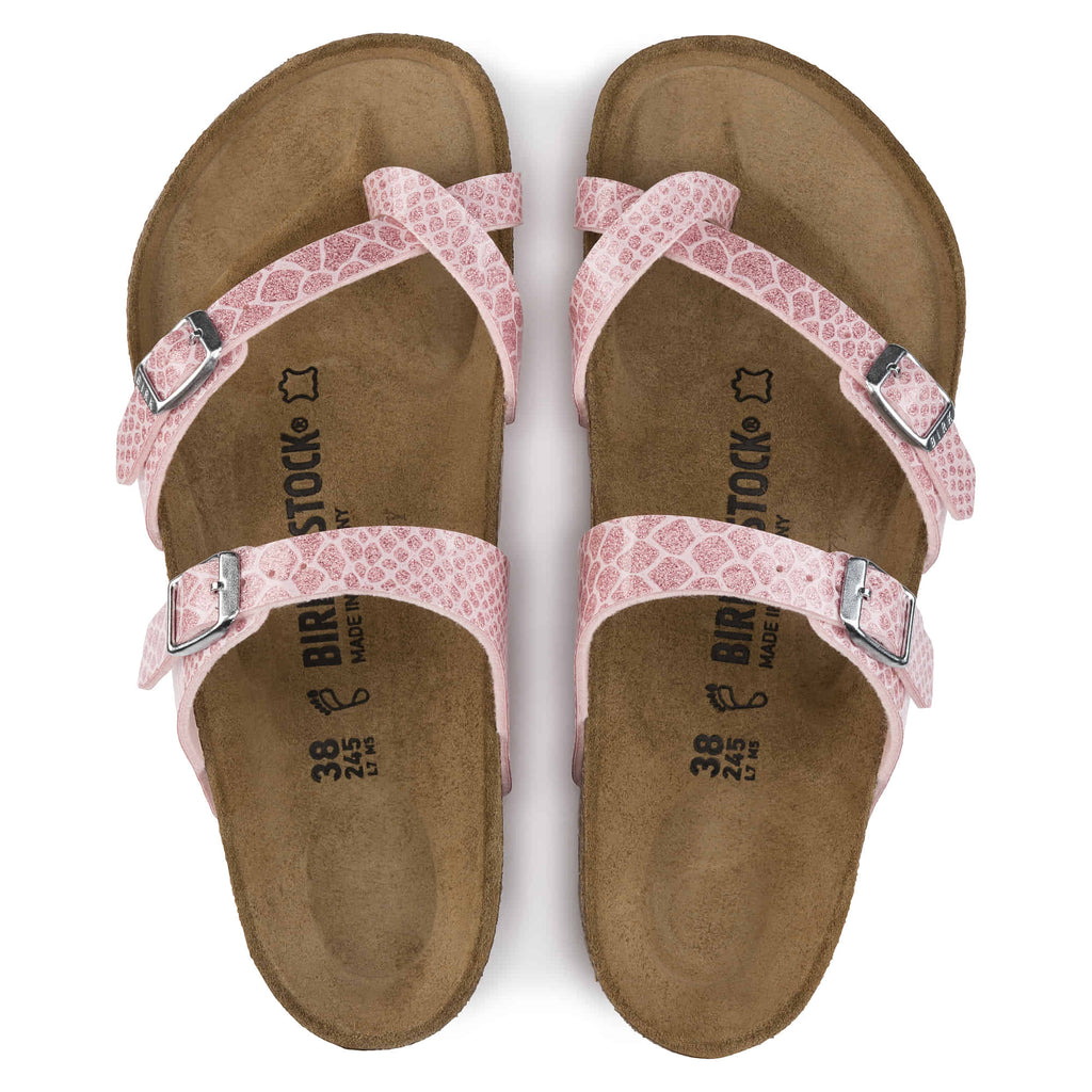 birkenstock mayari magic snake rose